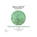 Bullseye Grenn White Opalescent 002112 glass frit, 2 ounce bag, available in fine, medium and coarse sizes.