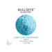 Bullseye Light Cyan Opalescent 000216 glass frit, 2 ounce bag, available in fine, medium and coarse sizes.