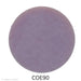 image of a fusible precut lilac purple glass circle - COE90