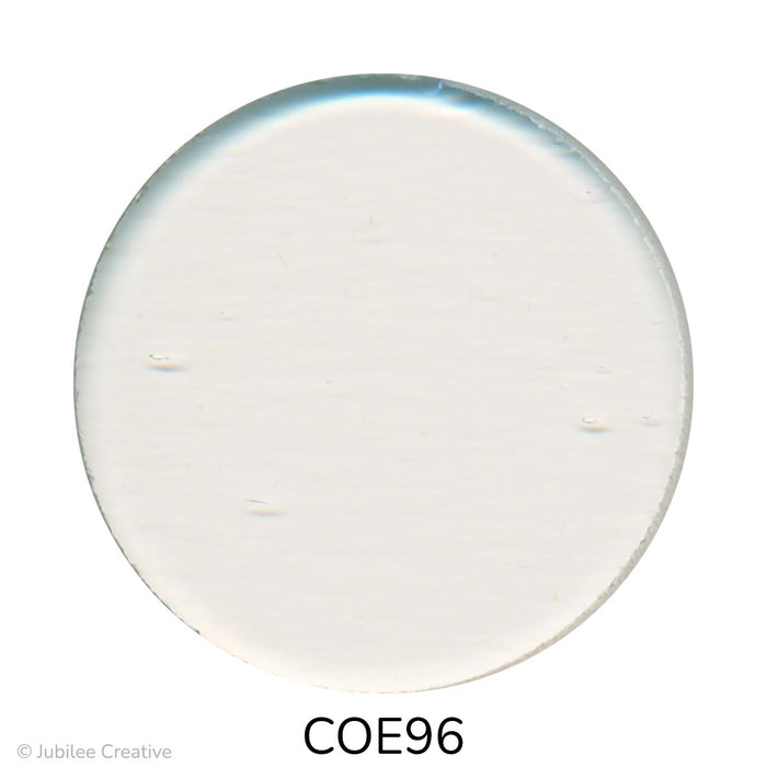 Image of a fusible precut clear iglass circle - COE96