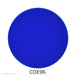 Image of a fusible precut dark blue glass circle - COE96