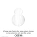 image of a fusible precut wispy white glass two-ball snowman - COE96
