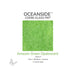 Oceanside COE96 Amazon Green Opalescent 2264-F glass frit available in Fine, Medium, and Coarse 2 ounce bags