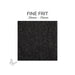 Fine Oceanside COE96 Black Opalescent glass frit 56-F, .25 mm to .75 mm particle size