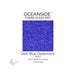 Oceanside COE96 Dark Blue Opalescent 2306-F glass frit available in Fine, Medium, and Coarse 2 ounce bags