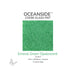 Oceanside COE96 Emerald Green Opalescent 2226-F glass frit available in Fine, Medium, and Coarse 2 ounce bags