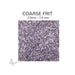 Coarse Oceanside COE96 Lilac Opalescent glass frit 2404-F, 2.5 mm to 7.6 mm particle size