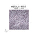 Medium Oceanside COE96 Lilac Opalescent glass frit 2404-F, .75 mm to 2.5 mm particle size