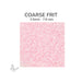 Coarse Oceanside COE96 Powder Pink Opalescent glass frit 2902-F, 2.5 mm to 7.6 mm particle size