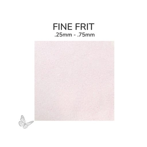 Fine Oceanside COE96 Powder Pink Opalescent glass frit 2902-F, .25 mm to .75 mm particle size