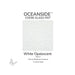 Oceanside COE96 White Opalescent 200-F glass frit available in Fine, Medium, and Coarse 2 ounce bags