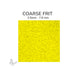 Coarse Oceanside COE96 Yellow   Opalescent glass frit 2602-F, 2.5 mm to 7.6 mm particle size